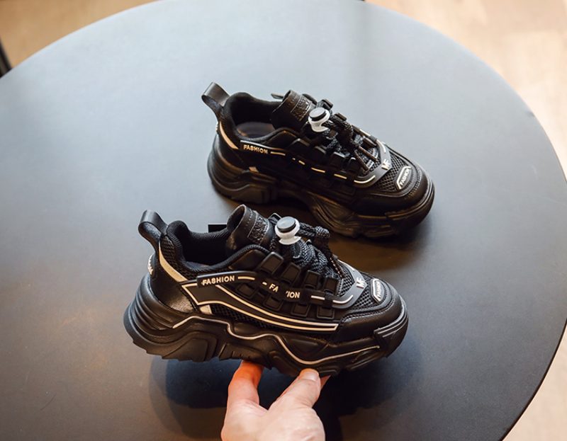 Forster Modesneaker Til Drenge - Sort