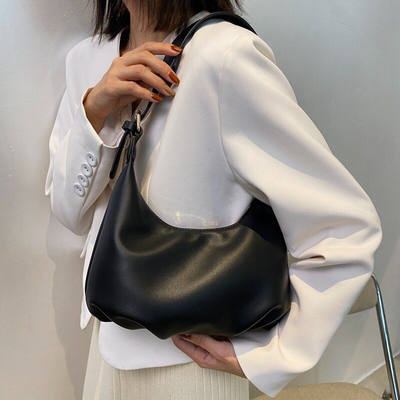 Fortuna Crossbody-håndtaske I Læder Til Kvinder - Sort