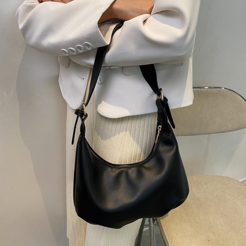 Fortuna Crossbody-håndtaske I Læder Til Kvinder - Sort