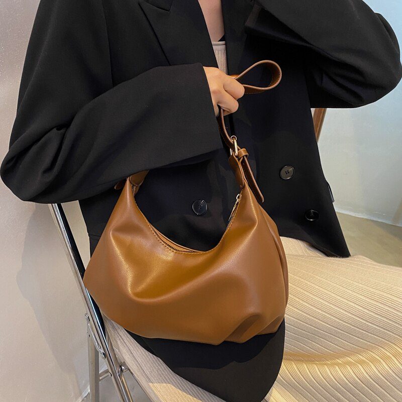 Fortuna Crossbody-håndtaske I Læder Til Kvinder - Sort
