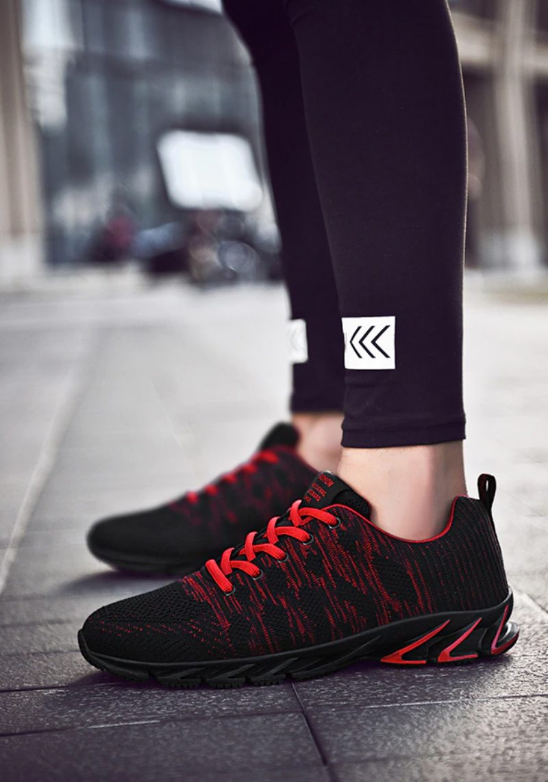 Francesc Casual Sneakers Til Mænd - Rød