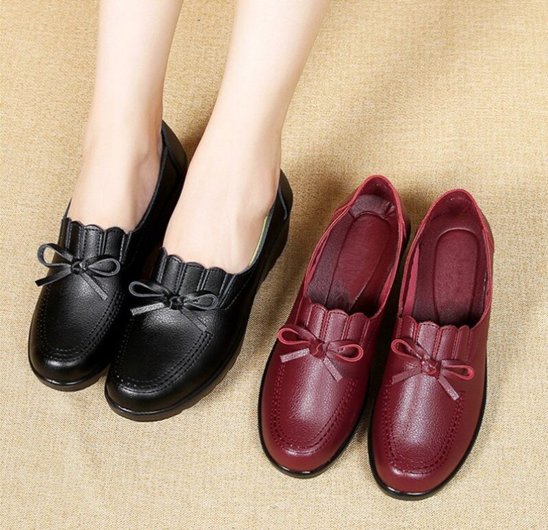 Francia Wedges-sko Til Kvinder - Sort
