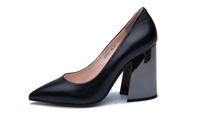 Freda Pumps - Sort ruskind