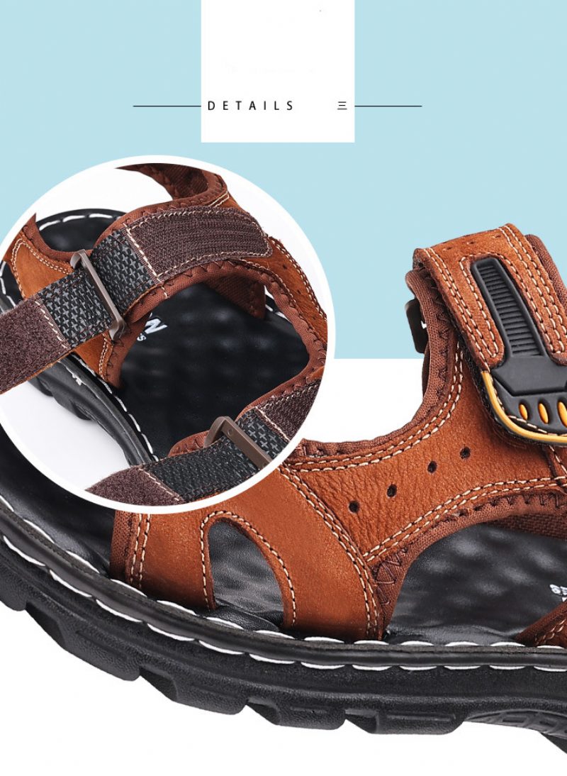 Fredo Udendørs Sandal Til Mænd - Sort