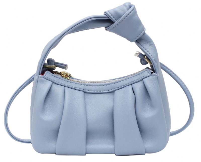 Frida Crossbody-håndtaske I Læder Til Kvinder - Blå