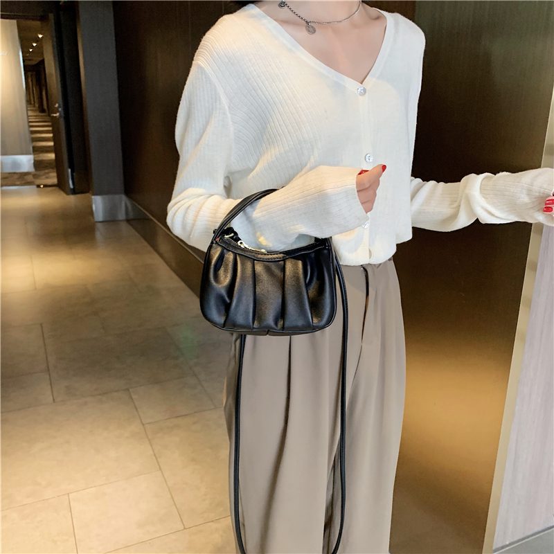 Frida Crossbody-håndtaske I Læder Til Kvinder - Blå