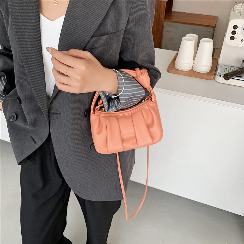 Frida Crossbody-håndtaske I Læder Til Kvinder - Blå