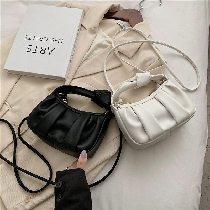 Frida Crossbody-håndtaske I Læder Til Kvinder - Blå