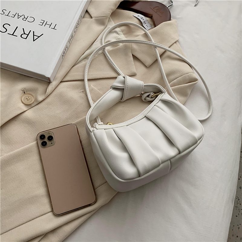 Frida Crossbody-håndtaske I Læder Til Kvinder - Blå