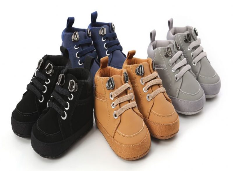 Furby Baby Drenge Afslappet Sneakers - Khaki