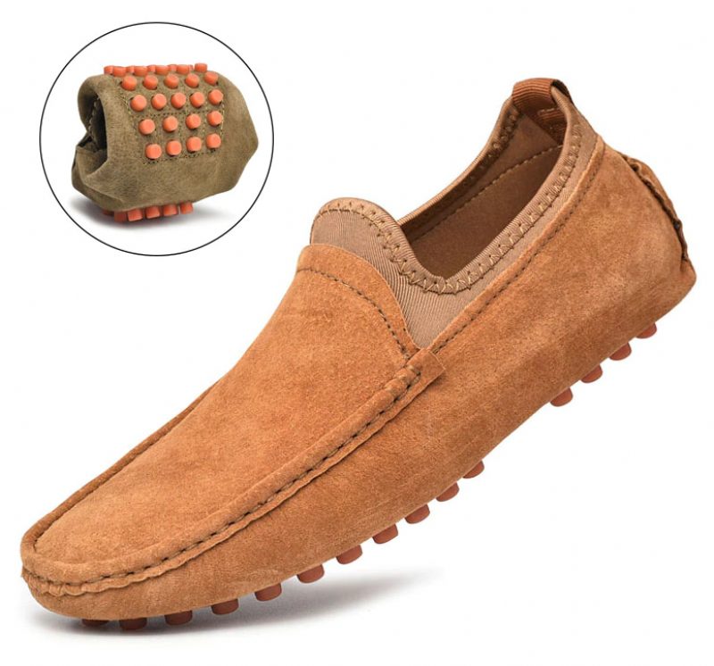 Galan Loafers Sko Til Mænd - Orange
