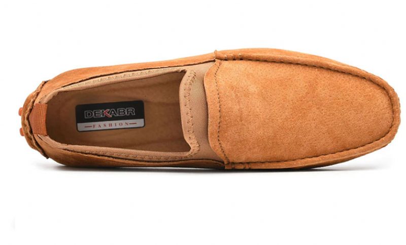Galan Loafers Sko Til Mænd - Orange