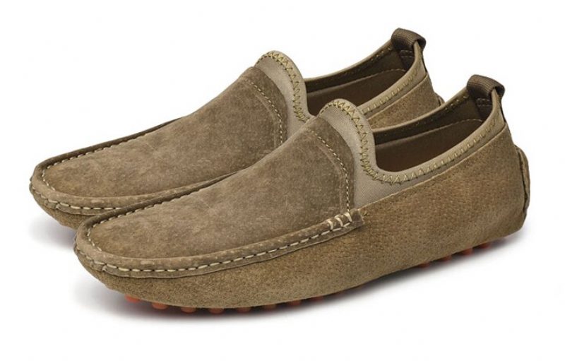 Galan Loafers Sko Til Mænd - Orange