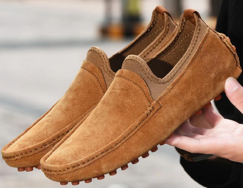 Galan Loafers Sko Til Mænd - Orange