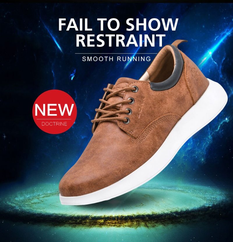 Galand Casual Sneakers Til Mænd - Khaki