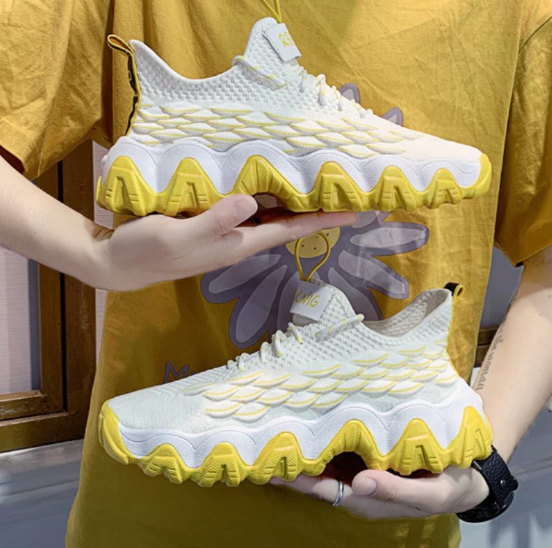 Ganan Mode Sneakers Til Mænd - Sort