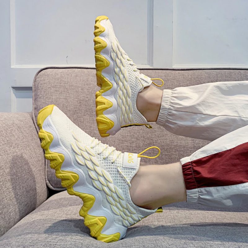 Ganan Mode Sneakers Til Mænd - Sort