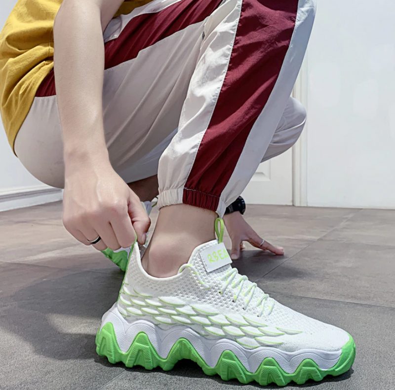 Ganan Mode Sneakers Til Mænd - Sort