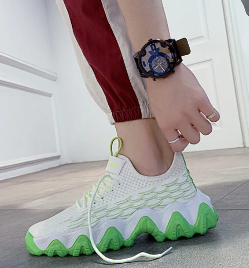 Ganan Mode Sneakers Til Mænd - Sort