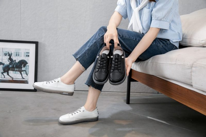 Gardel Dame Loafer Sko - Hvid