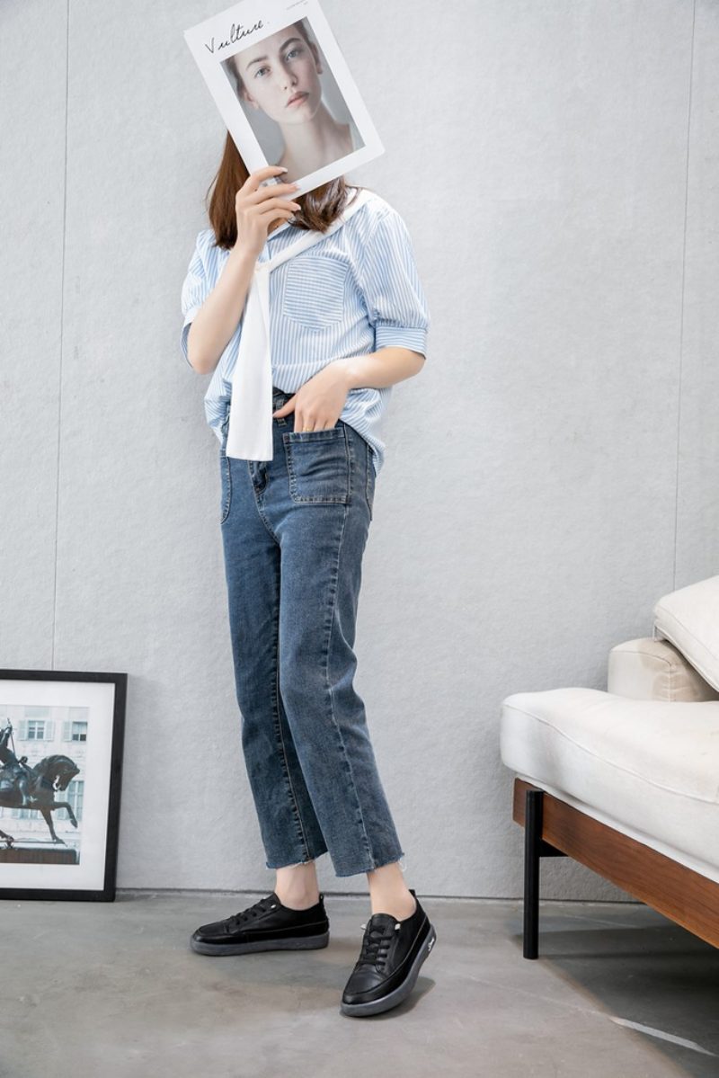 Gardel Dame Loafer Sko - Hvid