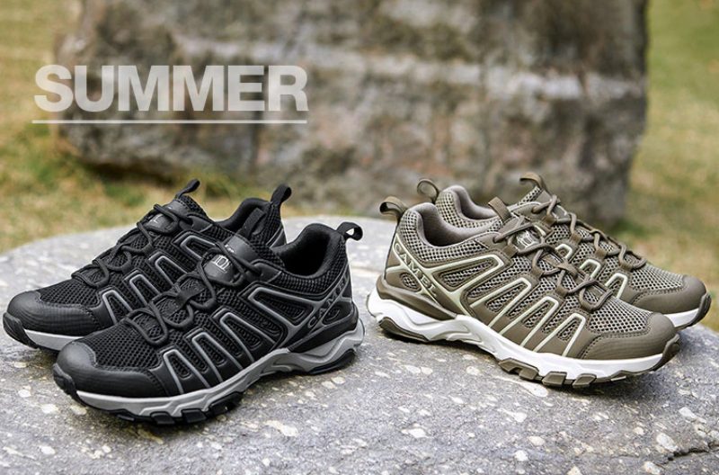 Garen Udendørs Sneakers Til Mænd - Sølv