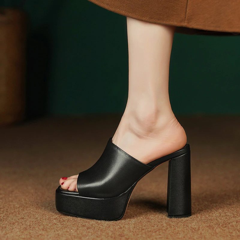 Garry Fashion Sandal Med Høj Hæl Til Kvinder - Hvid