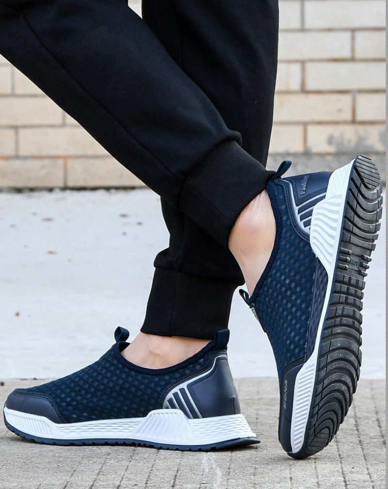 Gavin Slip-on Sneakers Til Mænd - Marineblå
