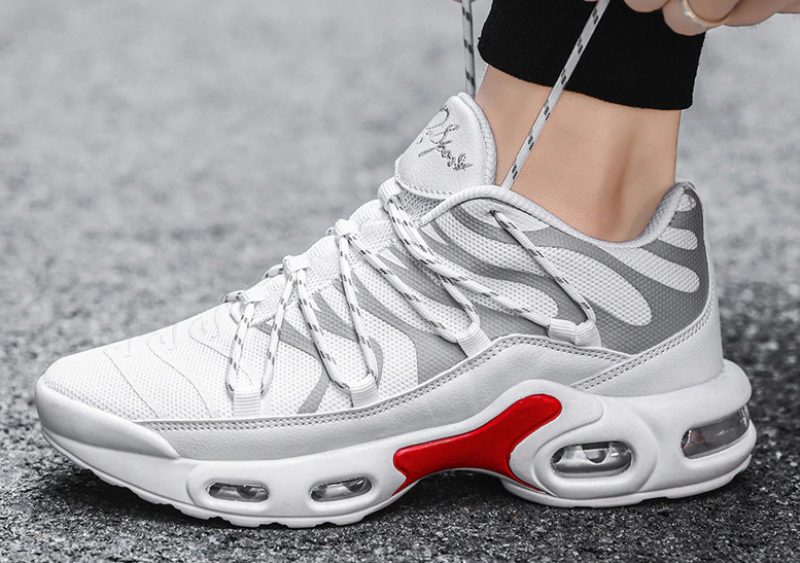 Gengar Udendørs Sneakers Til Mænd - Hvid