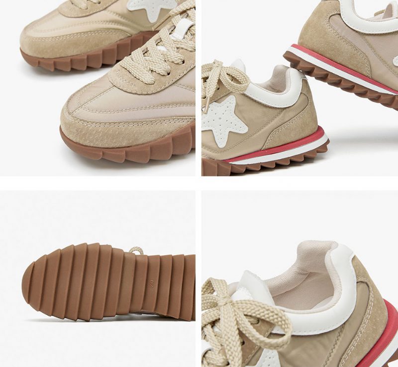 Gerda Sneaker Med Snøre Til Kvinder - Sort