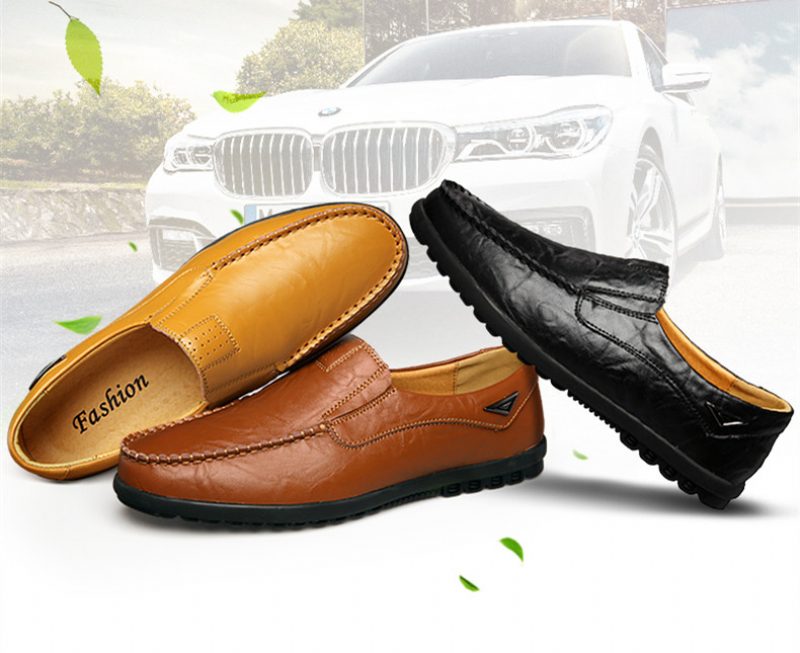 Geronimo Loafers Fritidssko Til Mænd - Orange