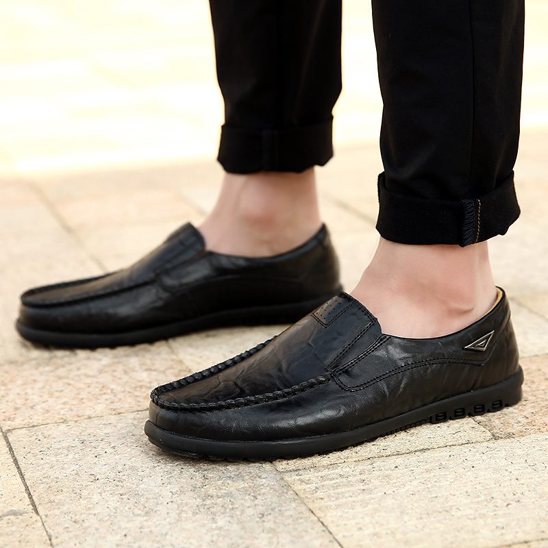 Geronimo Loafers Fritidssko Til Mænd - Orange