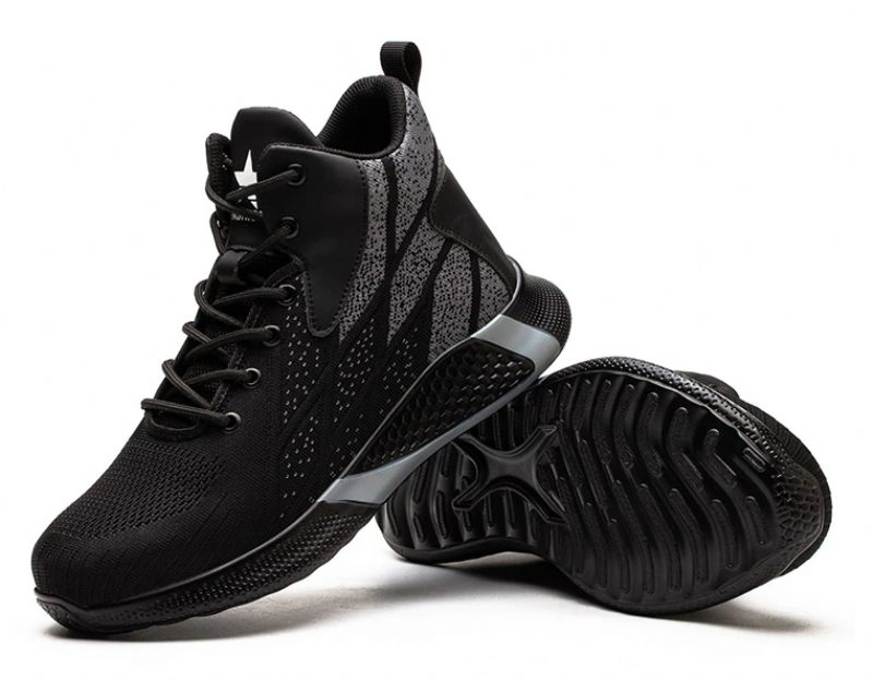 Ghost Mænds Sneakers Sikkerhedsstål Tå Sko - Blå