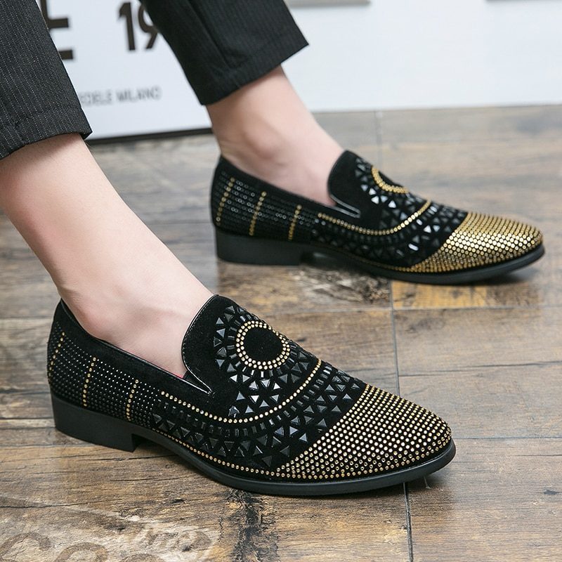 Gianluca Loafer Dress Sko Til Mænd - Sort