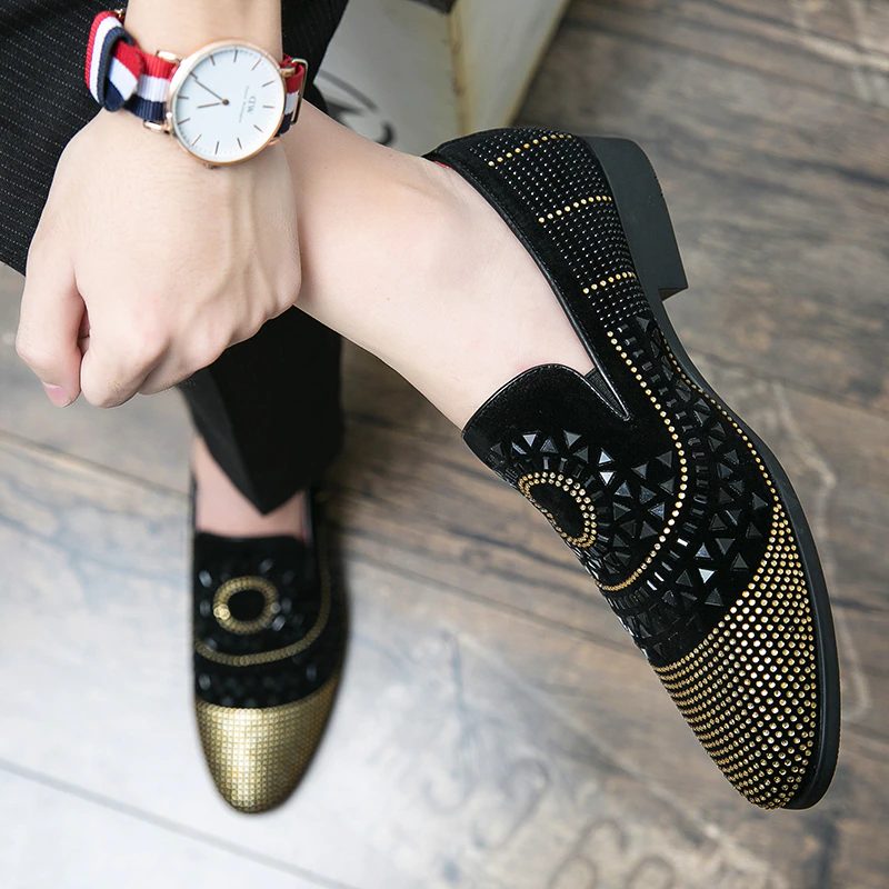 Gianluca Loafer Dress Sko Til Mænd - Sort