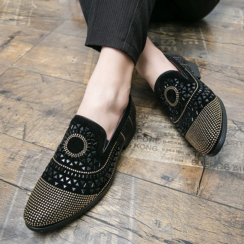 Gianluca Loafer Dress Sko Til Mænd - Sort