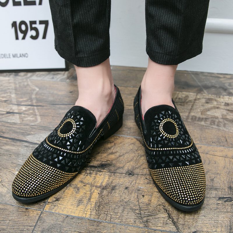 Gianluca Loafer Dress Sko Til Mænd - Sort