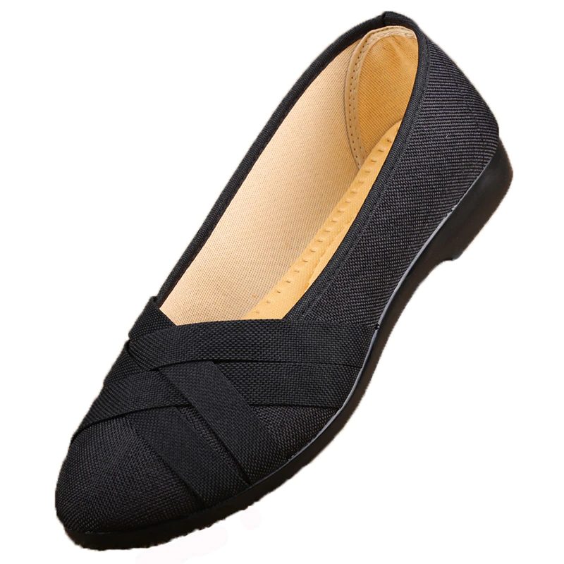 Gilda Flade Slip-on Sko Til Kvinder - Sort
