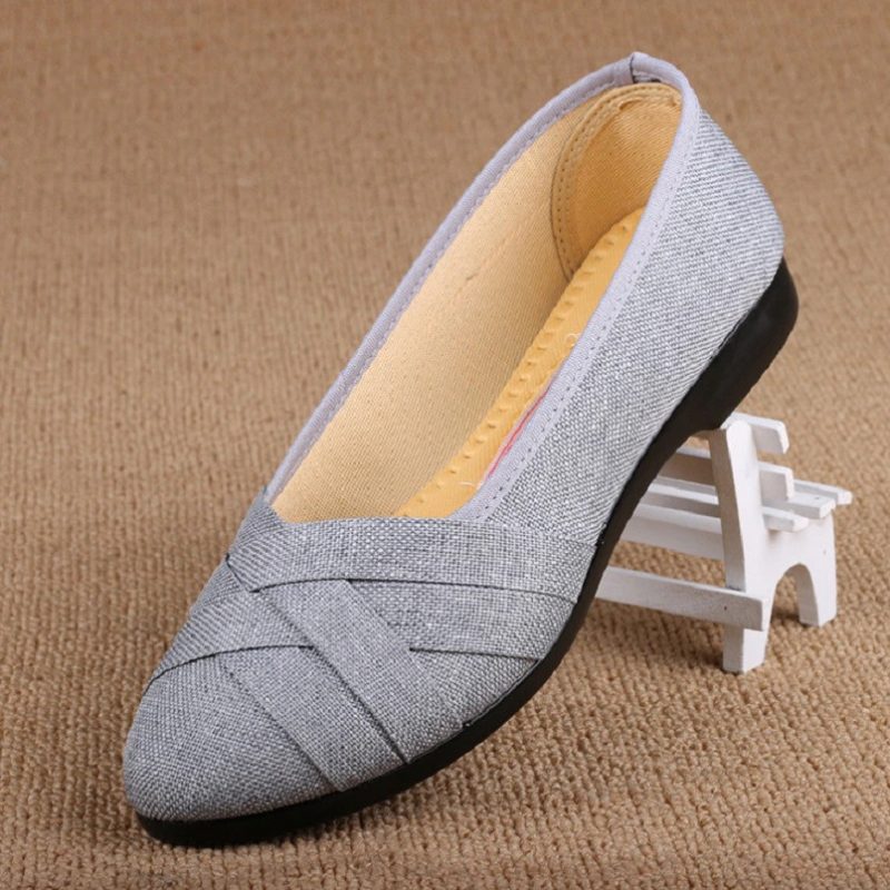 Gilda Flade Slip-on Sko Til Kvinder - Sort