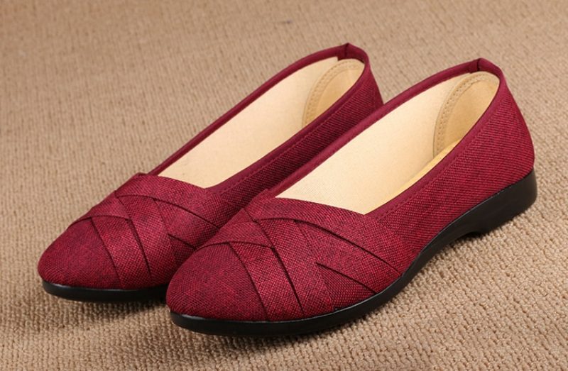 Gilda Flade Slip-on Sko Til Kvinder - Sort