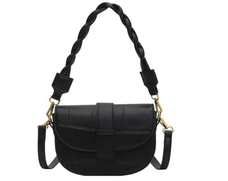 Gillen Small Crossbody-håndtaske I Læder Til Kvinder - Sort