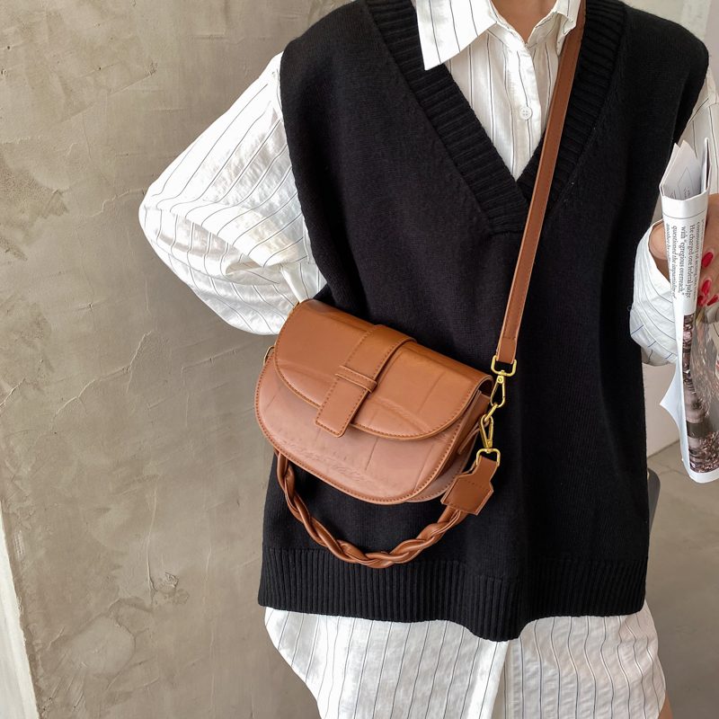 Gillen Small Crossbody-håndtaske I Læder Til Kvinder - Sort