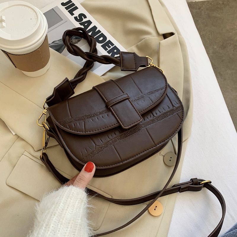 Gillen Small Crossbody-håndtaske I Læder Til Kvinder - Sort