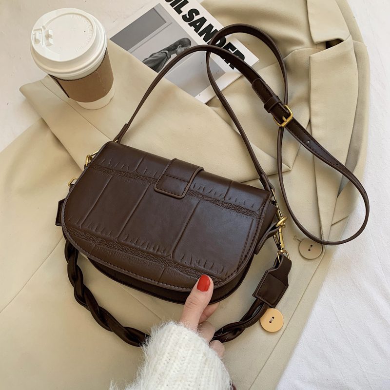 Gillen Small Crossbody-håndtaske I Læder Til Kvinder - Sort