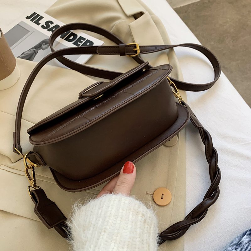 Gillen Small Crossbody-håndtaske I Læder Til Kvinder - Sort