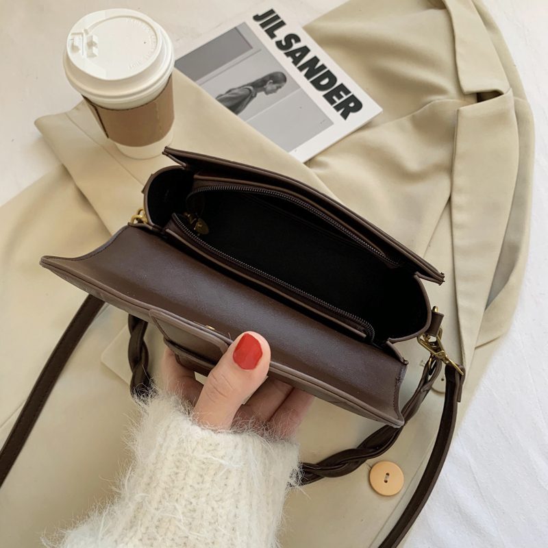 Gillen Small Crossbody-håndtaske I Læder Til Kvinder - Sort