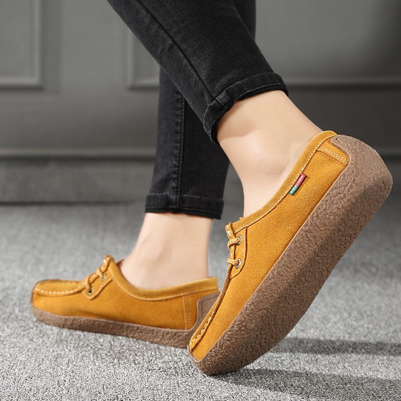 Gilma Flat Loafer Sko Til Kvinder - Brun