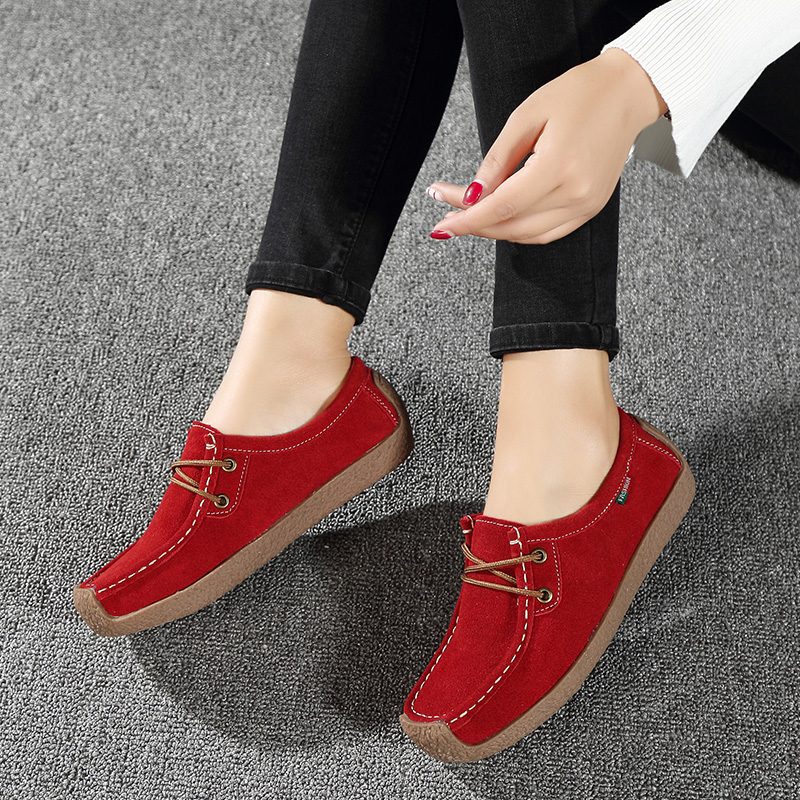 Gilma Flat Loafer Sko Til Kvinder - Brun