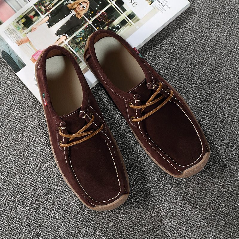 Gilma Flat Loafer Sko Til Kvinder - Brun