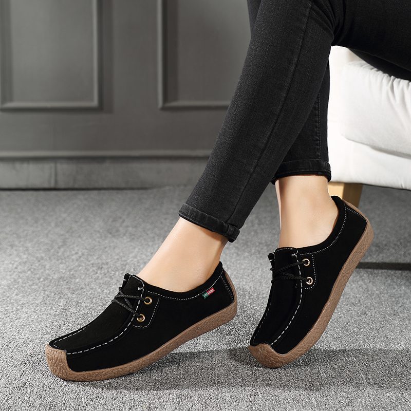 Gilma Flat Loafer Sko Til Kvinder - Brun